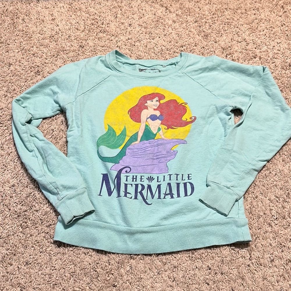 Disney Little Mermaid Sweatshirt women’s juniors xs vintage shirt